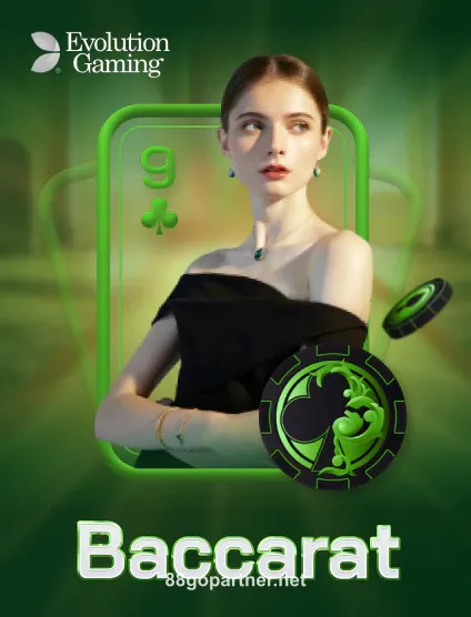 Hình ảnh trò chơi Evolution Baccarat Portrait tại 88go